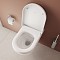 Подвесной унитаз Mia Round SmoothFlush, безободковый фото 21