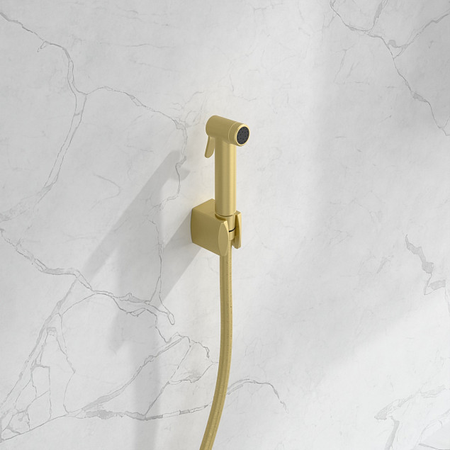 Гигиенический душ VitrA A4574725, без смесителя, брашированное золото фото 4