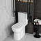 Унитаз-компакт напольный VitrA Conforma (Конформа) 9899B003-7200, с сиденьем без микролифта, белый, санитарный фарфор, антибактериальное покрытие Hygiene (Хайджн) фото 14