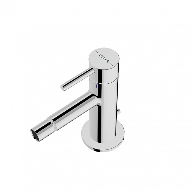 Смеситель для биде VitrA Origin (Ориджин) A42559, однорычажный, хром, латунь фото 2
