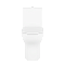 Унитаз-компакт напольный VitrA M50 9889B003-7200, безободковый, смыв торнадо VortexFlush (ВортексФлаш), с сиденьем микролифт, белый, санитарный фарфор фото 10