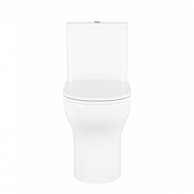 Унитаз-компакт напольный VitrA M50 9889B003-7200, безободковый, смыв торнадо VortexFlush (ВортексФлаш), с сиденьем микролифт, белый, санитарный фарфор фото 2