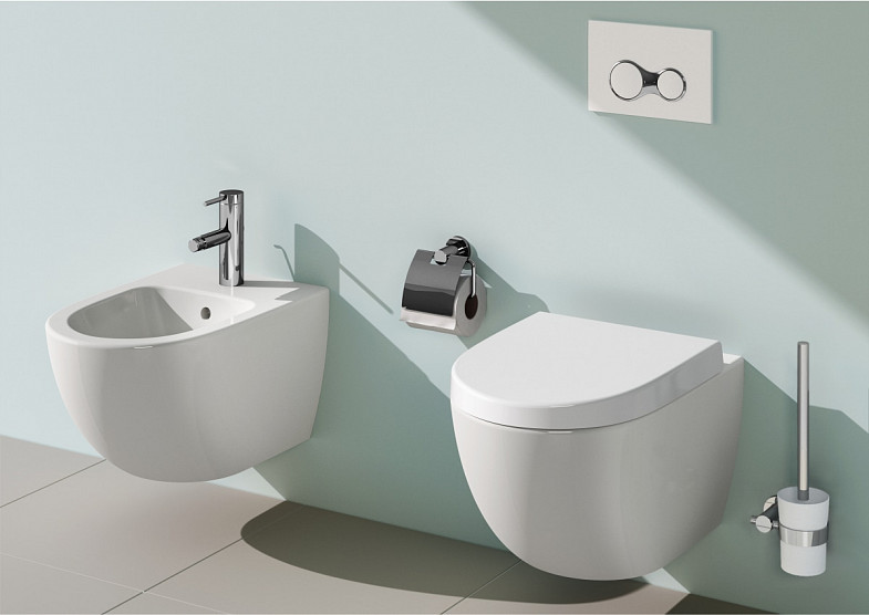 Сиденье для унитаза VitrA Sento (Сенто) 86-003-009, круглое белое дюропласт, с микролифтом фото 6