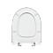 Сиденье для унитаза VitrA Integra (Интегра) 131-003-009, круглое белое дюропласт, с микролифтом фото 10