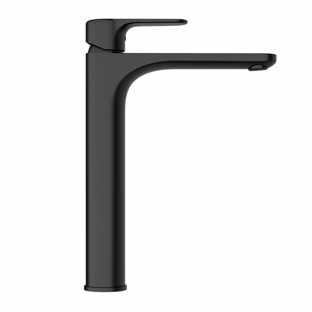 Смеситель для раковины VitrA Root Round (Рут Раунд) A4270736EXP, однорычажный, матовый черный, латунь фото 4