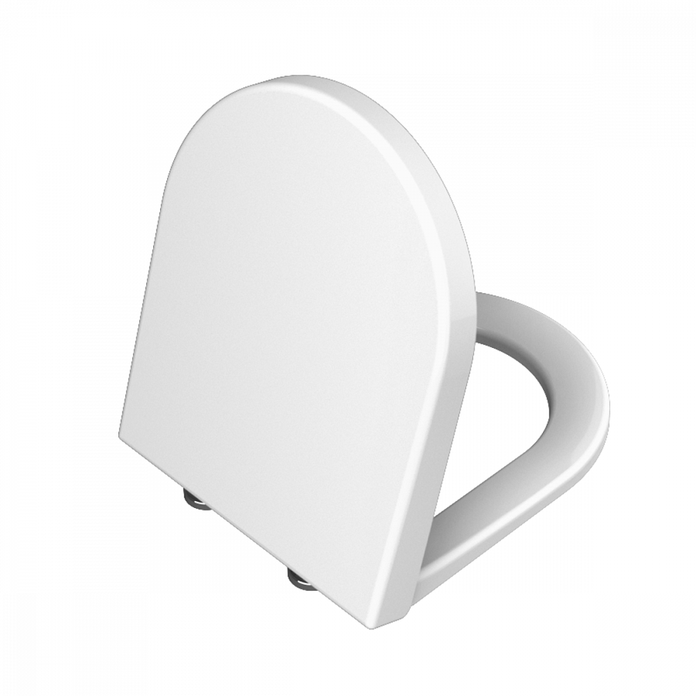 Сиденье для унитаза VitrA S50 72-003-309, круглое белое дюропласт, с микролифтом