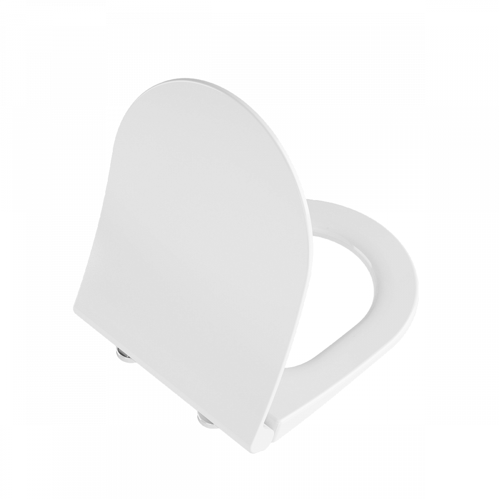 Сиденье для унитаза VitrA S50 110-003-019, круглое белое дюропласт, с микролифтом