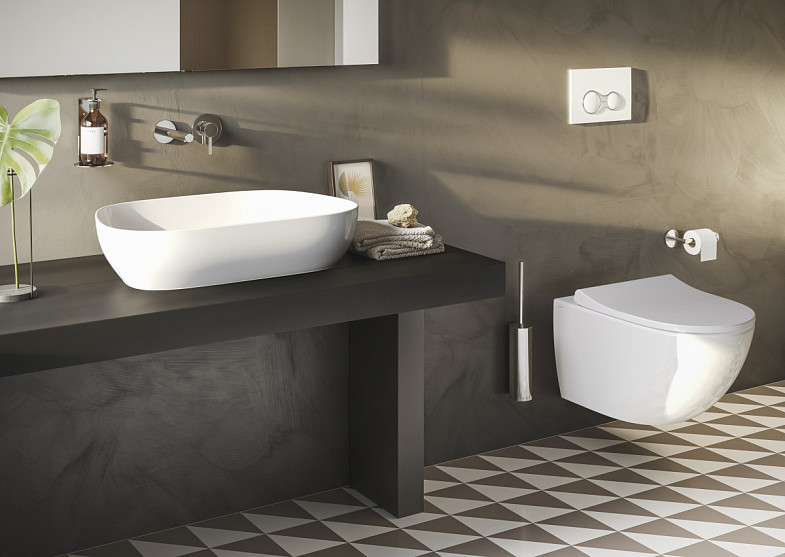 Сиденье для унитаза VitrA Sento (Сенто) 130-003-009, круглое белое дюропласт, с микролифтом фото 9