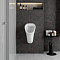 Писсуар VitrA Arkitekt (Аркитект) 6201B003-0199, настенный со скрытым подключением из стены, белый, антибактериальное покрытие Hygiene (Хайджн) фото 10