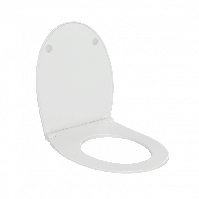 Сиденье для унитаза VitrA Universal (Универсал) 805-003-009, белое дюропласт без микролифта фото 3