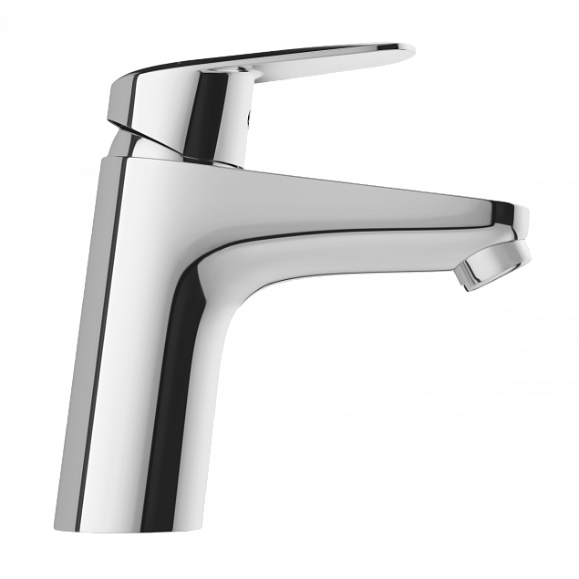 Смеситель для раковины VitrA Flow Round (Флоу Раунд) A42923EXP1, однорычажный, хром, латунь фото 4