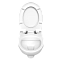 Подвесной унитаз VitrA S10 7855B003-0075, безободковый SpinFlush, белый, санитарный фарфор, антибактериальное покрытие Hygiene (Хайджн) фото 11