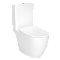Унитаз-компакт напольный VitrA Sento (Сенто) 9830B003-7204, с сиденьем микролифт, белый, санитарный фарфор, антибактериальное покрытие Hygiene (Хайджн) фото 9