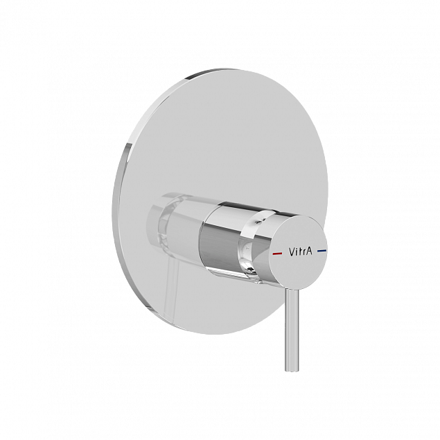 Minimax Round Встраиваемый смеситель для душа, хром. Скрытая часть A42213 заказывается отдельно фото 1