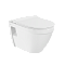 Подвесной унитаз VitrA S50 7740B003-0075 без сиденья, безободковый, Rim-ex (Рим-экс), белый, санитарный фарфор, антибактериальное покрытие Hygiene (Хайджн) фото 8