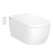 Умный унитаз VitrA V-Care (Ви-Кеар) 5674B003-6194, Comfort, подвесной, безободковый, Rim-ex (Рим-экс) с автоматическим сиденьем и бидеткой, белый, санитарный фарфор, антибактериальное покрытие Hygiene (Хайджн) фото 9