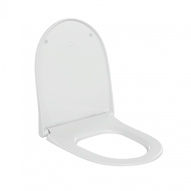 Сиденье для унитаза VitrA Integra (Интегра) 131-003-009, круглое белое дюропласт, с микролифтом фото 3