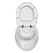 Подвесной унитаз VitrA Memoria (Мемория) 5885B403-0101, безободковый, Rim-ex (Рим-экс), белый, санитарный фарфор, антибактериальное покрытие Hygiene + Clean (Хайджн + Клин) фото 11