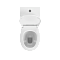 Унитаз-компакт напольный VitrA S10 9864B003-7201, с сиденьем без микролифта, белый, санитарный фарфор, антибактериальное покрытие Hygiene (Хайджн) фото 12