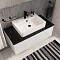 Смеситель для раковины VitrA Flow Soft (Флоу Софт) A4300936EXP, однорычажный, матовый черный, латунь фото 12