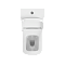Унитаз-компакт напольный VitrA Polar (Полар) 9843B003-7201, с сиденьем микролифт, белый, санитарный фарфор, антибактериальное покрытие Hygiene (Хайджн) фото 11