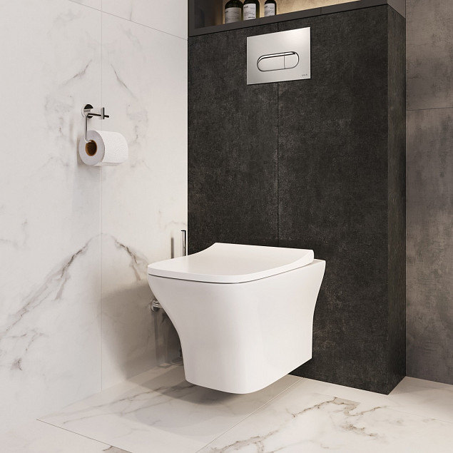 Сиденье для унитаза VitrA Shift (Шифт) 191-003-009, квадратное с закруглениями белое дюропласт, с микролифтом фото 19