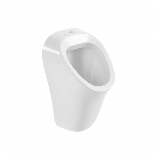 Писсуар VitrA Arkitekt (Аркитект) 6202B003-0198, настенный с внешним подключением сверху, белый, антибактериальное покрытие Hygiene (Хайджн) фото 1