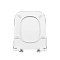 Сиденье для унитаза VitrA Shift (Шифт) 191-003-009, квадратное с закруглениями белое дюропласт, с микролифтом фото 25