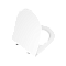 Сиденье для унитаза VitrA Nest (Нест) 220-003R409, круглое белое дюропласт, с микролифтом быстросъемное фото 6