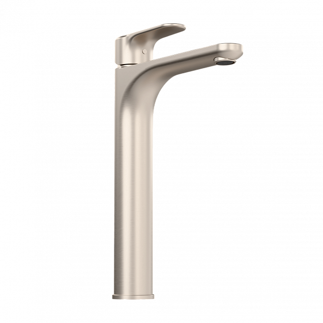 Смеситель для раковины VitrA Root Round (Рут Раунд) A4270734EXP, однорычажный, брашированный никель, латунь фото 3