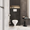 Подвесной унитаз VitrA Normus (Нормус) 6855B003-0101 без сиденья, ободковый Open-Rim, белый, санитарный фарфор, антибактериальное покрытие Hygiene (Хайджн) фото 12