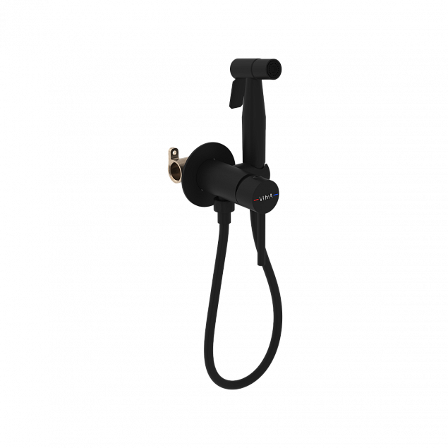 Комплект смесителей VitrA Flow Soft (Флоу Софт) 459491, матовый черный фото 10