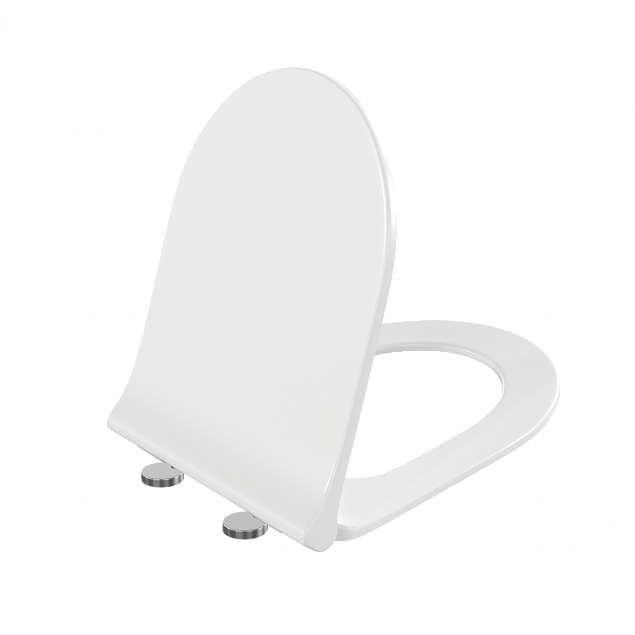 Сиденье для унитаза VitrA Universal (Универсал) 801-003-019, белое дюропласт быстросъемное фото 1