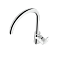 Смеситель для кухни VitrA Flow Round (Флоу Раунд) A43407EXP, с поворотным изливом, однорычажный, хром, латунь фото 9