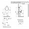 Писсуар VitrA M50 8305B003-5633, настенный, санитарный фарфор фото 14