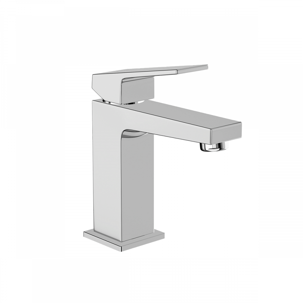 Смеситель для раковины VitrA Minimax Square (Минимакс Скуэр) A43720EXP, однорычажный, хром, латунь