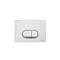Безободковый унитаз VitrA Integra Round L-box с толстой 
дюропластовой крышкой 
микролифт, кнопка Матовый хром фото 13