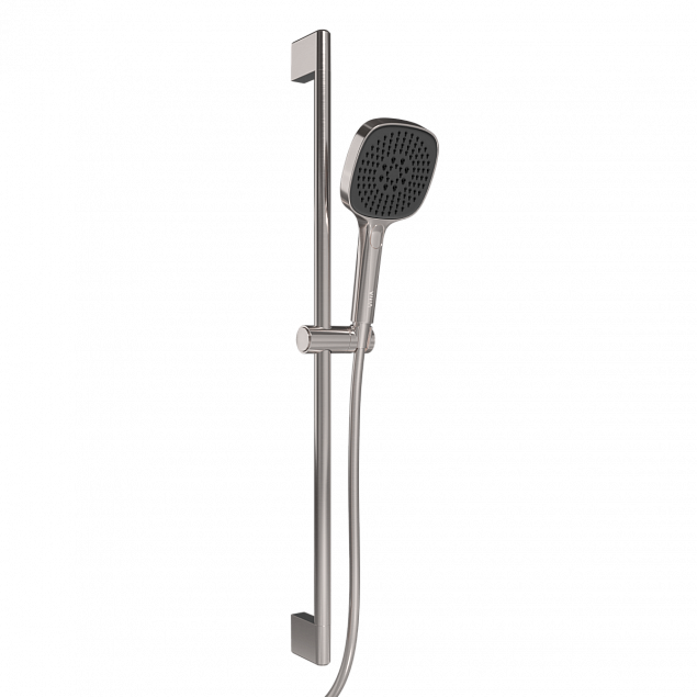 Душевая стойка VitrA Core Square (Кор Скуэр) A4591734EXP, с ручным душем, без смесителя, брашированный никель фото 1