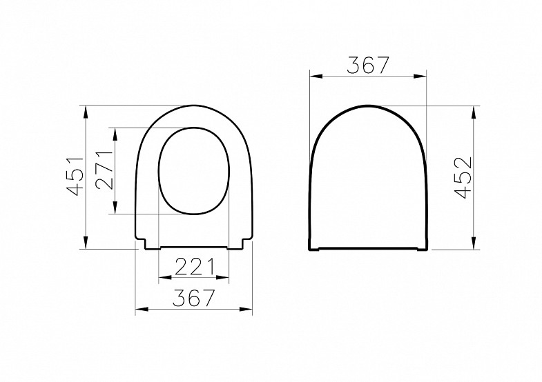 Сиденье для унитаза VitrA Nest (Нест) 220-003R409, круглое белое дюропласт, с микролифтом быстросъемное фото 5