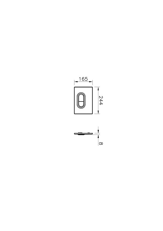 Безободковый унитаз VitrA Integra Round L-box с толстой 
дюропластовой крышкой 
микролифт, кнопка Матовый хром фото 3