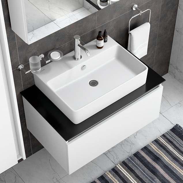 Смеситель для раковины VitrA Minimax Round (Минимакс Раунд) A43530EXP, однорычажный, хром, латунь фото 5