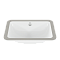 Встраиваемая снизу раковина VitrA S20 5474B003-0618, 50 x 37 см, прямоугольная, белая, антибактериальное покрытие Hygiene (Хайджн) фото 9
