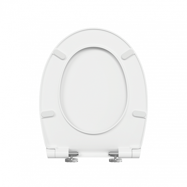 Сиденье для унитаза VitrA Universal (Универсал) 805-003-009, белое дюропласт без микролифта фото 2
