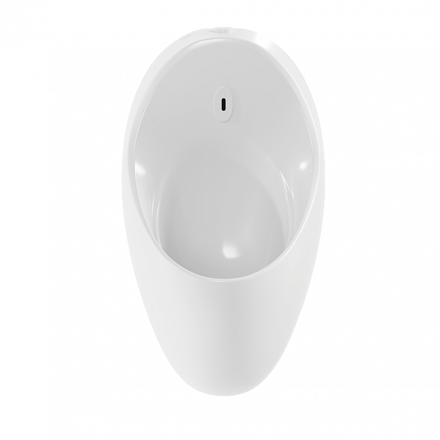 Писсуар VitrA Arkitekt Urinal (Аркитект Уринал) 5999B003-5555, настенный, белый с сенсором, антибактериальное покрытие Hygiene (Хайджн) фото 2
