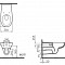 Подвесной унитаз VitrA Conforma (Конформа) 5810B003-6234, безободковый дюропласт, белый глянец санитарный фарфор, антибактериальное покрытие Hygiene (Хайджн) фото 15
