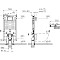 Система инсталляции для унитазов VitrA V8 фото 6