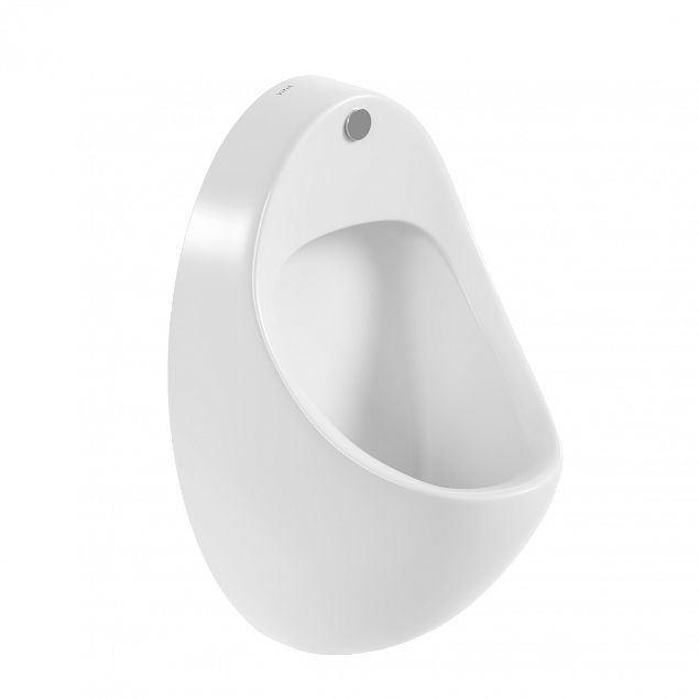 Писсуар VitrA Arkitekt Urinal (Аркитект Уринал) настенный, белый с сенсором, антибактериальное покрытие Hygiene (Хайджн) фото 1