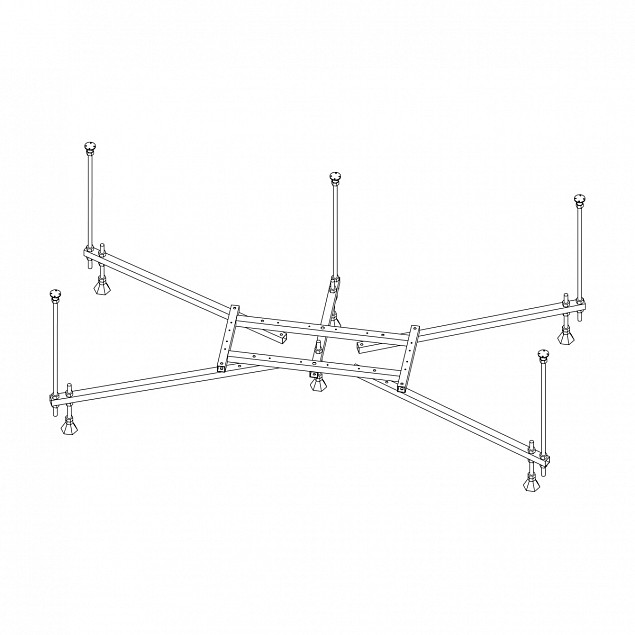 Каркас для ванны VitrA Universal (Универсал) 59999991002, 170 x 75/180 x 80 универсальный фото 6