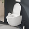Сиденье для унитаза VitrA Sento (Сенто) 130-003-009, круглое белое дюропласт, с микролифтом фото 20