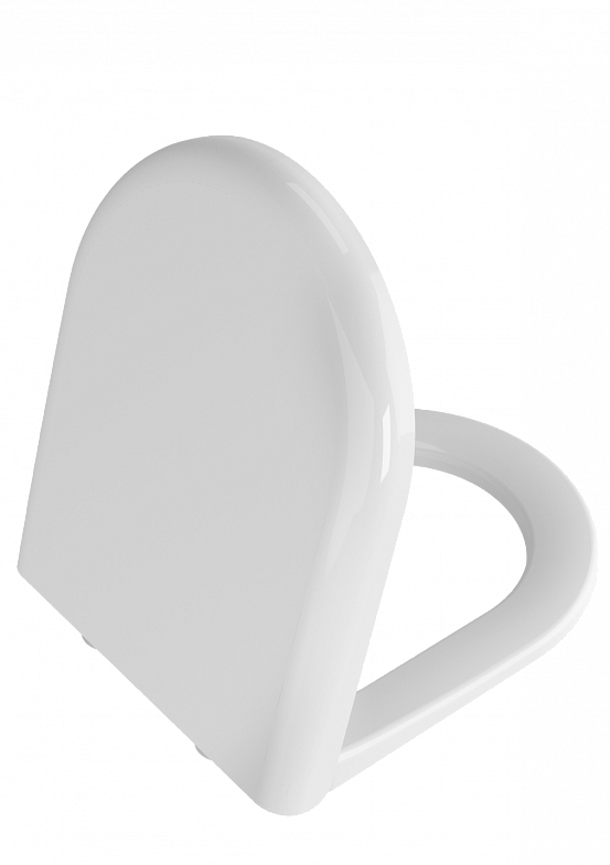 Сиденье для унитаза VitrA Zentrum (Зентрум) 94-003-001, круглое белое дюропласт без микролифта фото 1
